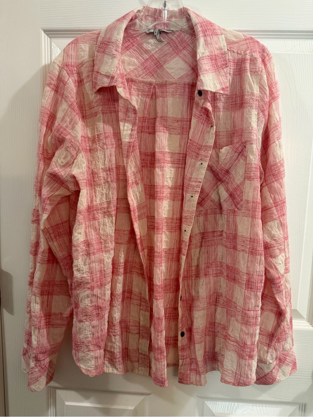 BKE Plaid Button-Down Shirt Size L